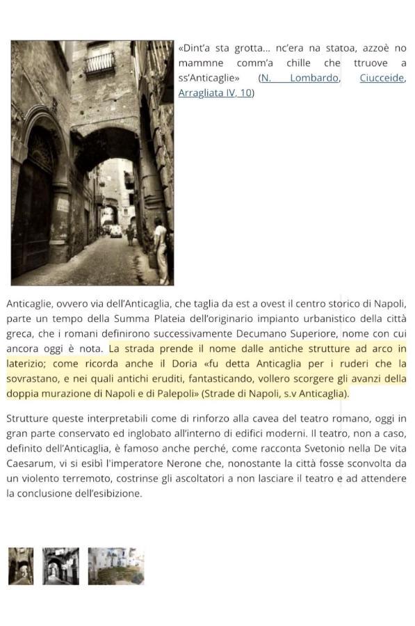 那不勒斯Anticaglia 13公寓 外观 照片